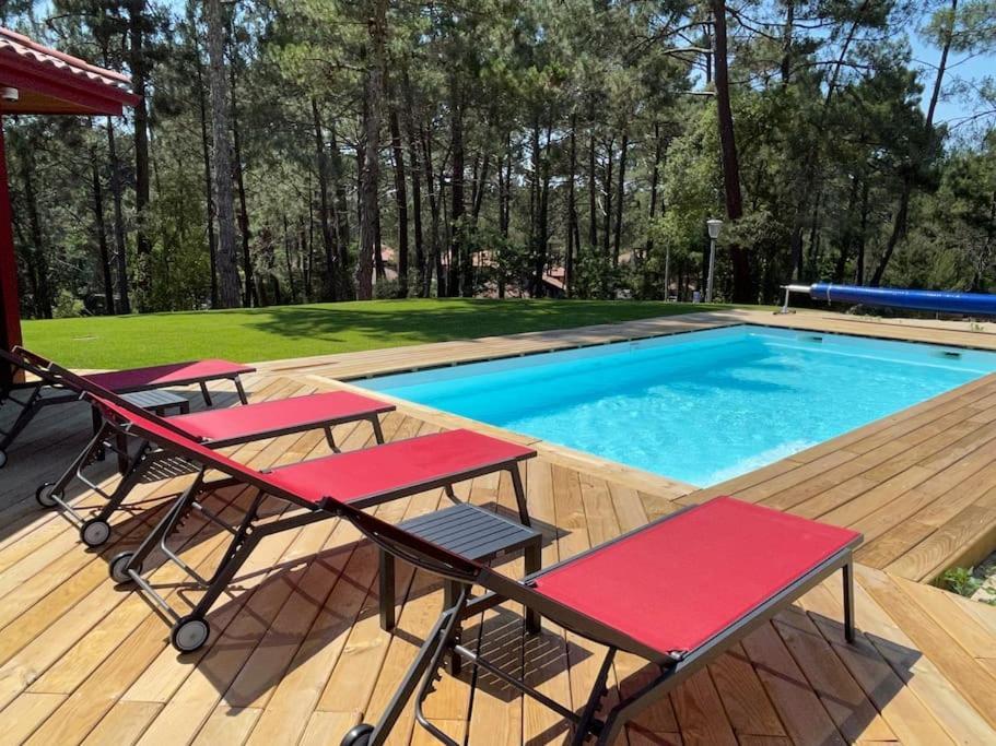 Maison Moliets: Private Heated Pool For 5 Holiday home *